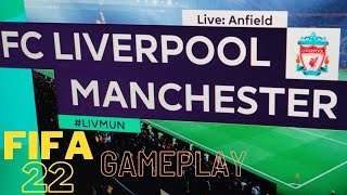 FIFA 22 EA Sports - PS - Gameplay impressions - Liverpool FC vs. Manchester United - Premier League