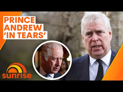 Prince Andrew 'in tears' after King Charles tells him he’ll never return to Royal duties | Sunrise