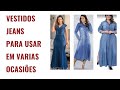 VESTIDOS JEANS ENCANTADORES