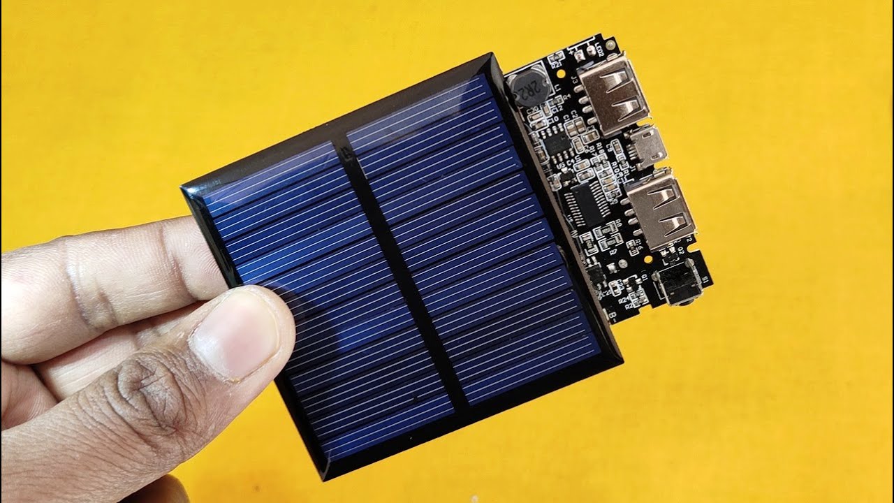 DIY Solar Power Bank - YouTube