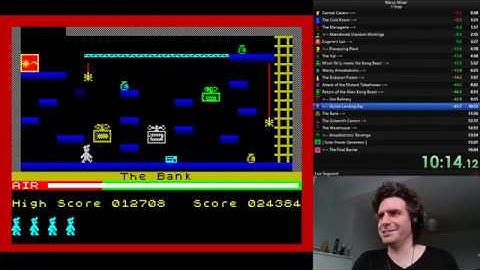 Manic Miner (ZX Spectrum) - 1 Loop speedrun in 15:09 (former WR)
