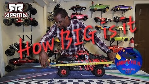 Arrma Mojave 6s Size comparison to the Bigrock & the Fireteam.