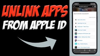 How To Unlink Apps From Apple ID 📲| Unlink Applications From Your Apple ID
