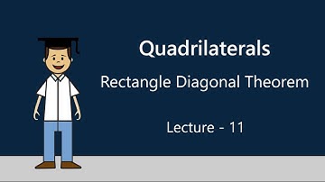 Rectangle Diagonal Theorem | Quadrilaterals | Okul (8x11)