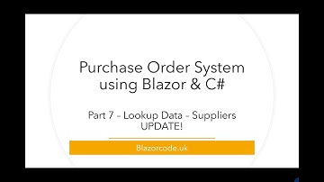 Dealing with empty strings and nulls in address lines - Blazor Purchase Orders - Part 7 Update