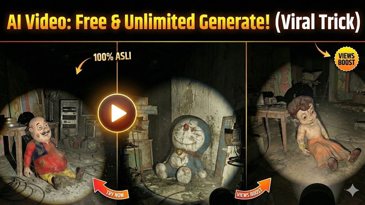 All Character kabad video kaise banaye |How to Make 3D Horror Video on Mobile? |Hindi language Watch