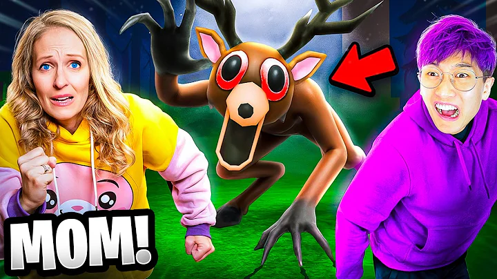 LANKYBOX'S MOM Plays 99 NIGHTS IN THE FOREST ROBLOX...!?