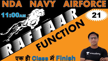 Maths Function (Class-21) // NDA-AIRFORCE-NAVY // BY-Mukesh Sir //@R.S SIR