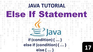 If Else If In Java | Conditional Statements | Decision Making Statements | Java Programming