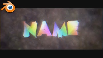 FREE MULRICOLOR Intro Template # 219 ¦ Blender Template