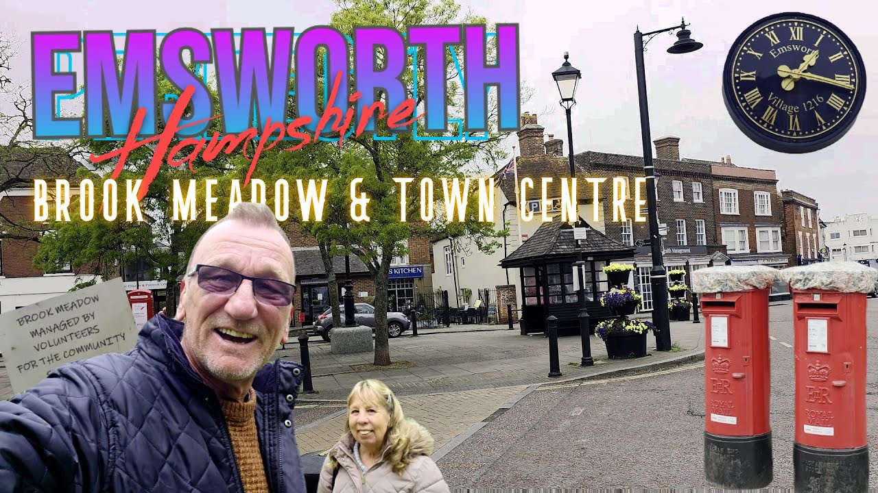 Emsworth, Hampshire -   Brook Meadow Nature Reserve & Town Centre