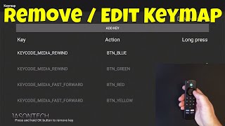 Remove - Edit Keymap On The StbEmu - Color Button