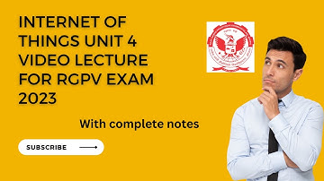 IoT Internet of Things Unit 4 part 2 for RGPV Exam 2023 #rgpvexam2023 #IoTunit3