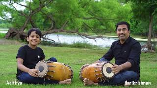 Mridangam Duo | Adithya Harikrishnan | Harikrishnan R | Thishram