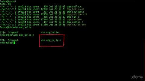 51  OpenMP Hello world! Demonstration