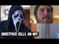 Ghostface Kills An NPC | Skit |