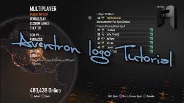 Aᴠᴇɴᴛʀᴏɴ | Black ops 2 Emblem Tutorial - My Logo