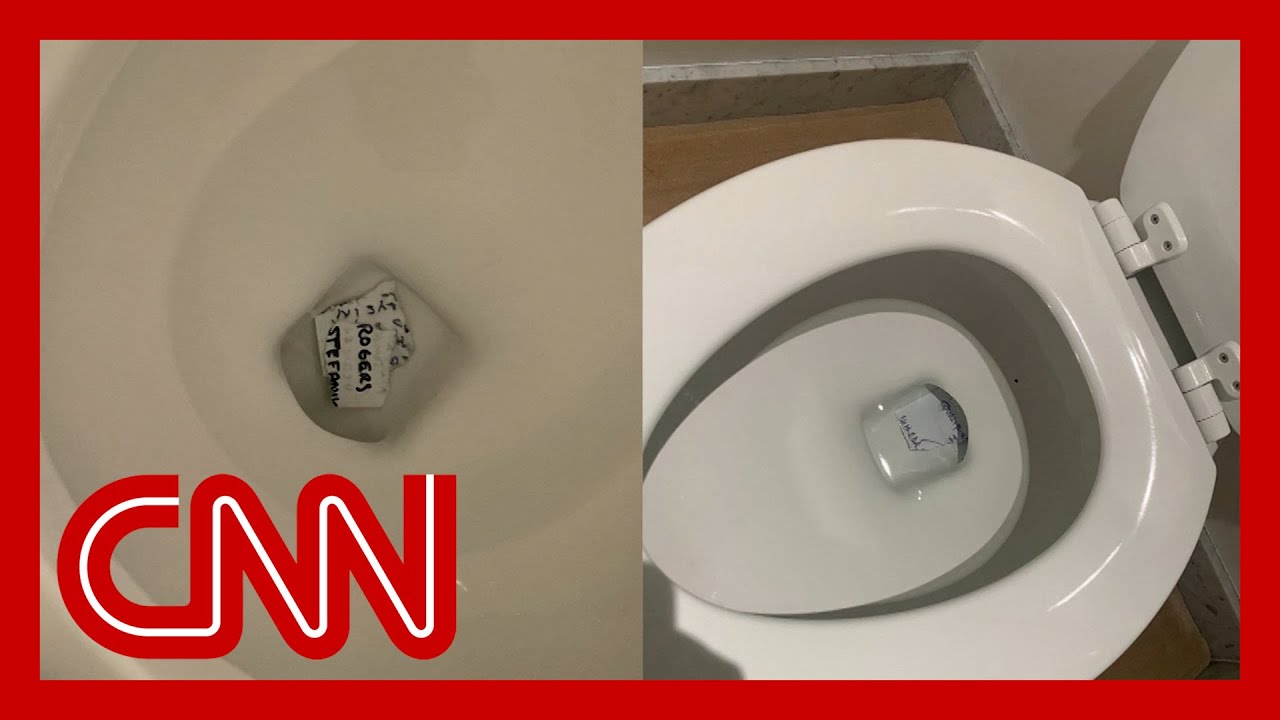 New Images Allegedly Show How Trump Would Flush Documents Down the Toilet