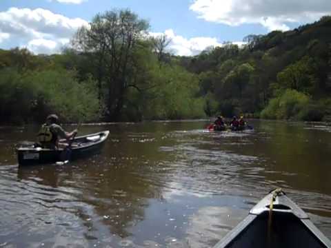 River Wye Canoe Trip - YouTube