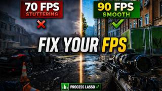 Why Your Game Stutters at 90 FPS (Process Lasso Fix)