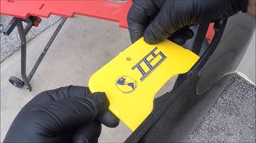 IES PLASTIC BUMPER TAB REPAIR