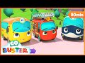 Buster Drives SUPER FAST! Launching the Speedyway | Go Buster - Bus Cartoons &amp; Kids Stories