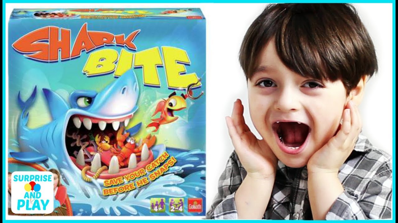Shark Bite, Fun Family Fishy Challenge Board Game