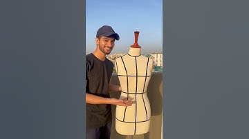 basic draping on mannequin ✨🪡 #draping #fashion #sewingtutorial