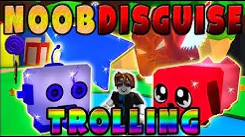 NOOB DISGUISE TROLLING WITH 4 *SHINY SECRET* PETS IN ROBLOX BUBBLEGUM SIMULATOR! (Kelogish Reupload)