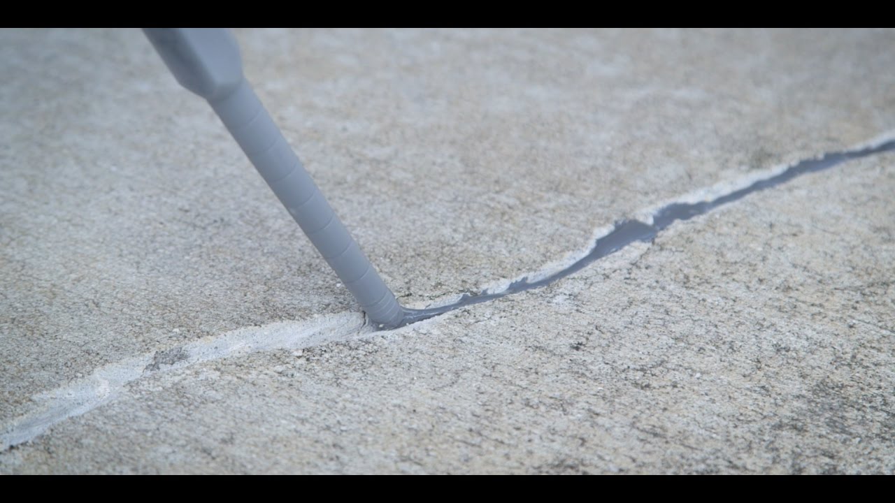 Concrete Surfaces Crack Repair Sherwin Williams Youtube