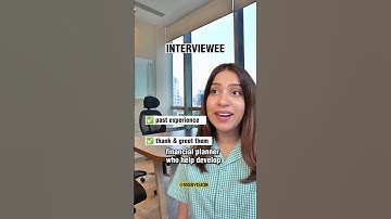 Introduce yourself - Job Interview #msbvision #jobinterview #interviewtipsforfreshers