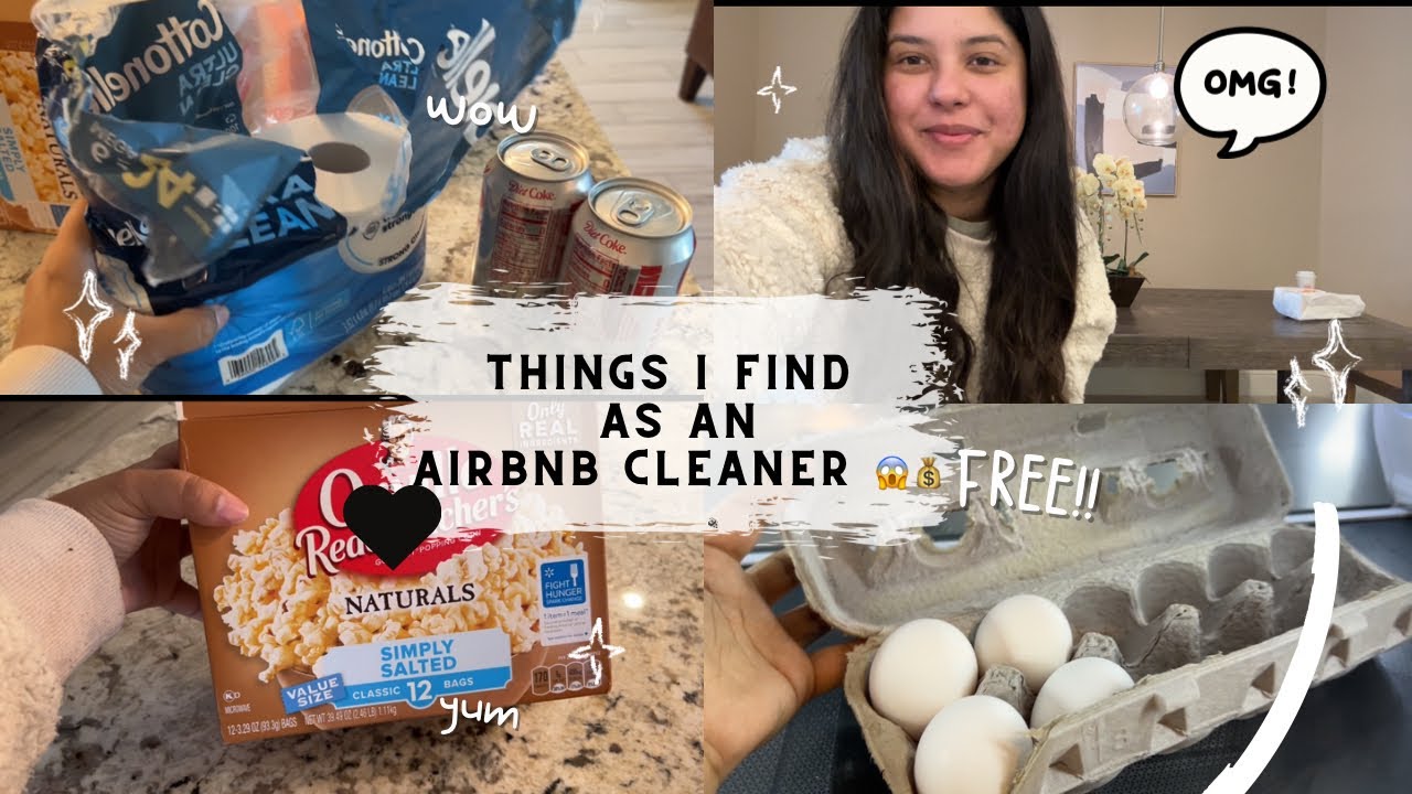 Things I find as an Airbnb Cleaner 😱💰FREE FINDS!