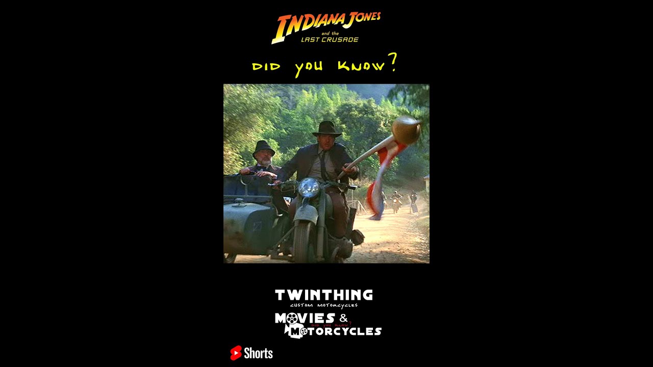 Do you know in Indiana Jones and the Final Campaign – Films & Bikes