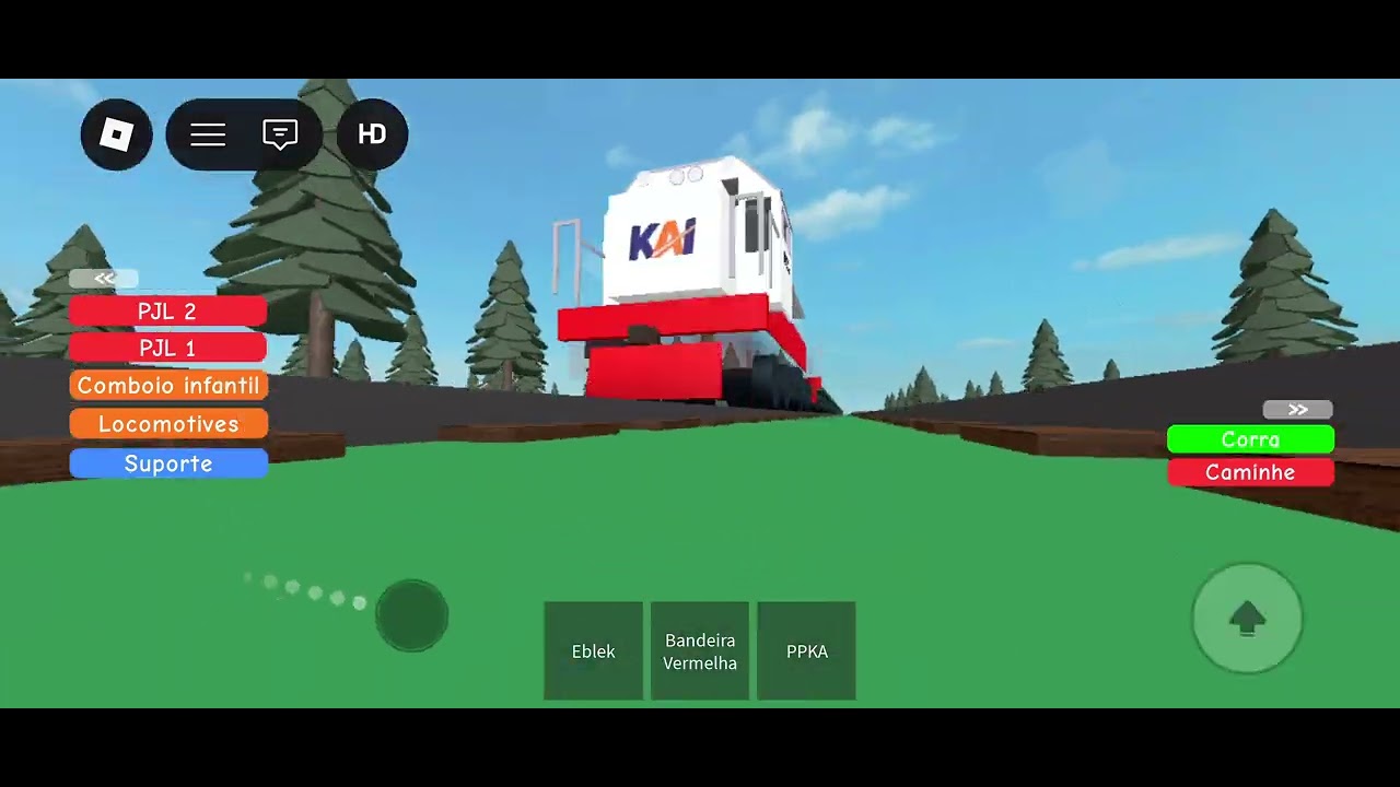 Roblox carro vs trem em engraçado 