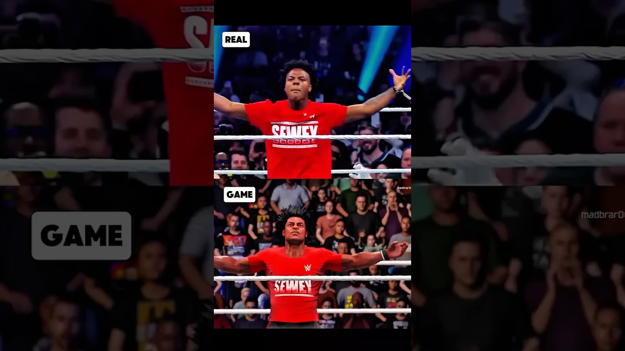 ISHOWSPEED ПОЛУЧАЕТ КОПЬЕ ОТ БРЕЙКЕРА WWE 2K25 РЕАЛ ПРОТИВ ИГРЫ