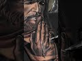 Stunning Jesus Tattoo Transformation Watch The Process Unfold Tattoodesigns Tattooart Music