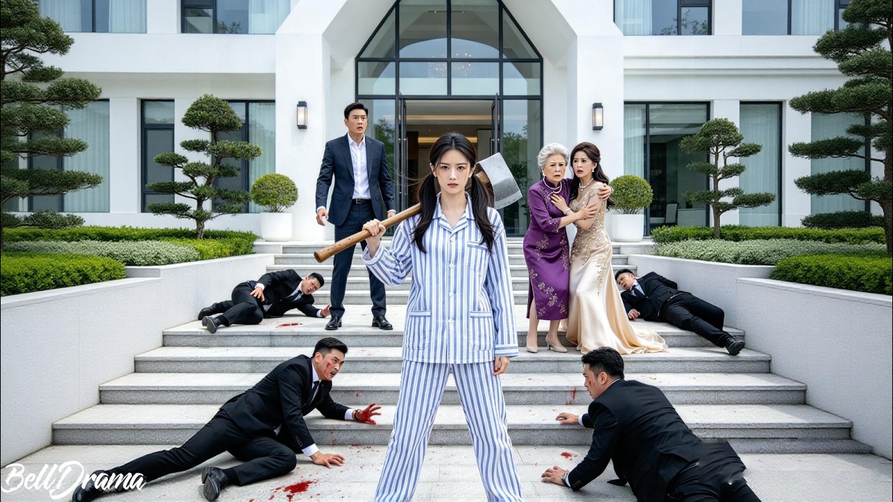 狠心父母只因繼妹一句話把她關進精神病院十年!本以為她會飽受折磨,直到她單手打得所有人跪地求饒,父母才徹底慌了!#女頻 #女頻短劇 #大女主 #女強