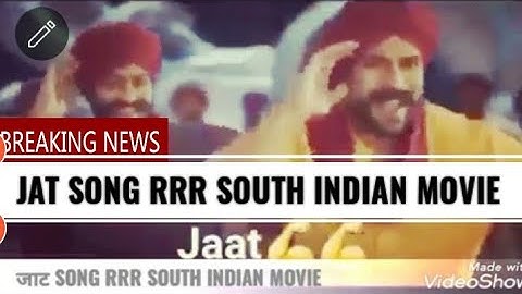 JAT SONG RRR SOUTH INDIAN MOVIE  SOUTH INDIAN JAT SONG NEW MOVIE