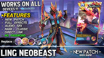 Script Skin Ling Neobeast No Password Full Background & Sound