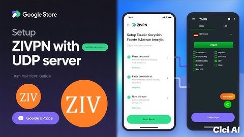 How to setup ZIVPN with UDP server config for fast and secure browsing 