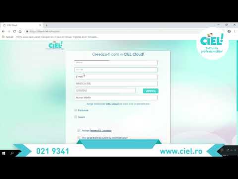 Cum sa creezi un cont in #CIELSalariiCloud