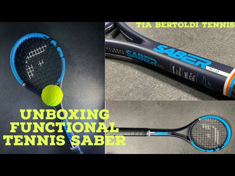 Functional Tennis Saber - Sweetspot training tool  [Unboxing ITA]
