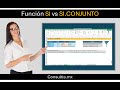 Función SI y SI CONJUNTO