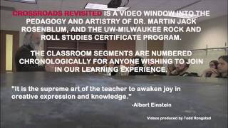 WELCOME TO CROSSROADS REVISITED