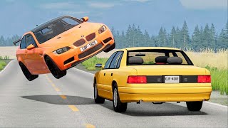 Highway and Roads Cars Crashes #26 BeamNG Drive