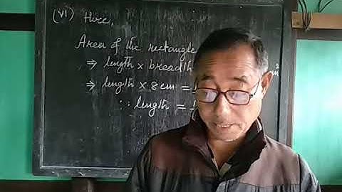 Perimeter and Area ( Ex - 16.2 ) for class 7 / Maths