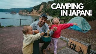Americans React to Camping in Japan! | 4 Nights, 4 Different Campsites!