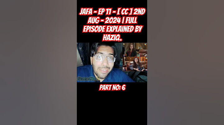 Jafa - Ep 11 - [ CC ] 2nd Aug - 2024 | Full Episode Explained By HaziQ |#reaction #trending #shorts