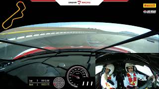 Dream Racing Las Vegas, Hot Lap in a Ferrari 488 Challenge Evo; 50.70 sec