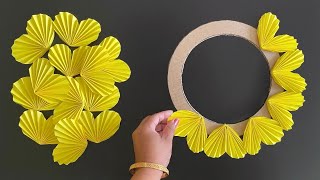 Beautiful Paper Flower Wall Hanging Craft/Paper craft For Home Decoration /DIY Wall Decor /Wall Mate